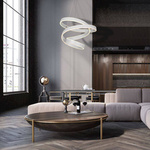 Lampa wisząca ANDROMEDA WHITE 45W LED (ML5492) - Milagro