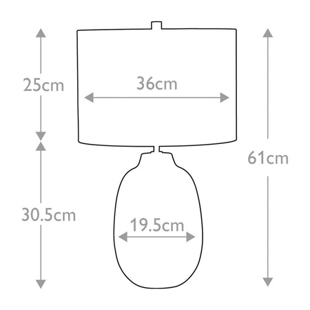 Lampa stołowa Chelsfield (CHELSFIELD-TL) - Elstead Lighting