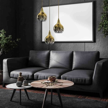 Lampa wisząca MONTE GOLD 3xE27 (MLP8403) - Milagro