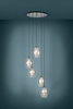 Lampa wisząca ESTANYS nikiel (39567) - EGLO