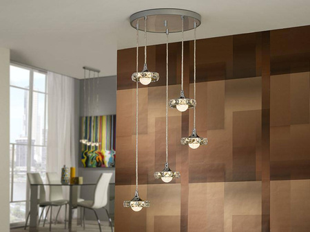 Suria lampa wisząca 5L (376370) - Schuller