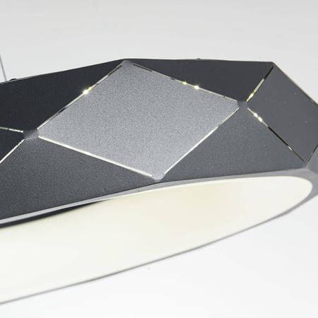 Wisząca Reus LED  czarna (LP-8069/1P LED BK) - Light Prestige