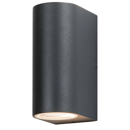 OUTDOOR WALL LIGHT 2XGU10 GRAPHITE (E122 Zambelis) - Zambelis