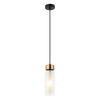 PENTANT LIGHT E14 SANDY BLACK ANTIQUE BRASS (22137 Zambelis) - Zambelis