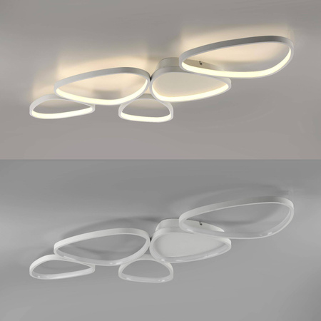 PEBBLES LAMPA SUFITOWA BIAŁY (14045-16) - Paul Neuhaus