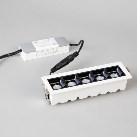 Solar oprawa podtynkowa biała LED IP20  (LP-0406/5RS WH) - Light Prestige