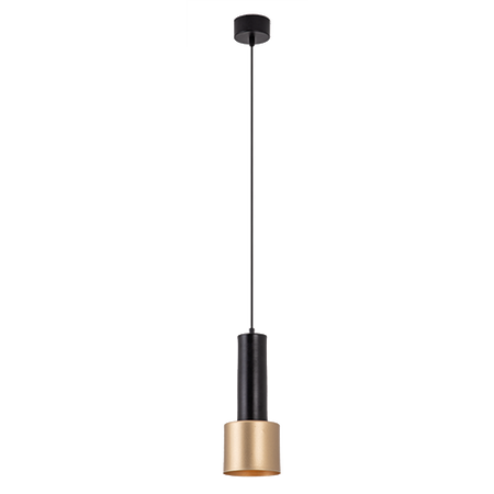 PENDANT LIGHT 1XGU10 SANDY BLACK-GOLD (22184 Zambelis) - Zambelis
