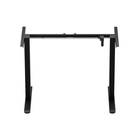 Elektrycznie regulowany stelaż do biurka z ładowarką USB Control Flex+ Czarny (LV0739) - LVN SYSTEM