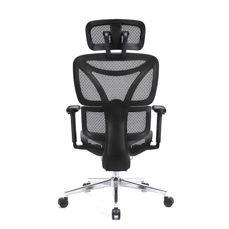 Ergonomiczny,regulowany fotel gamingowy Control Pro Czarny (LV0656) - LVN SYSTEM