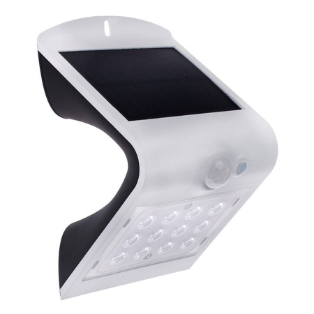 Lampka Solarna Butterfly Biała 1,5W (EKO8817) - Eko-Light / z czujnikiem ruchu i zmierzchu