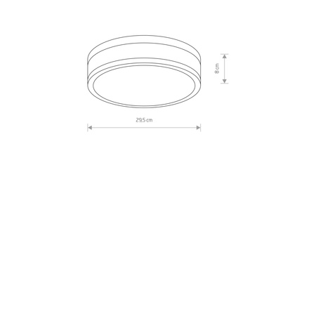 Plafon MALAKKA LED (9501) - Nowodvorski