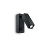 Kinkiet LED Page Square kol. czarny (142241) Ideal Lux