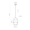 Lampa wisząca CALISTO (4377) - TK Lighting