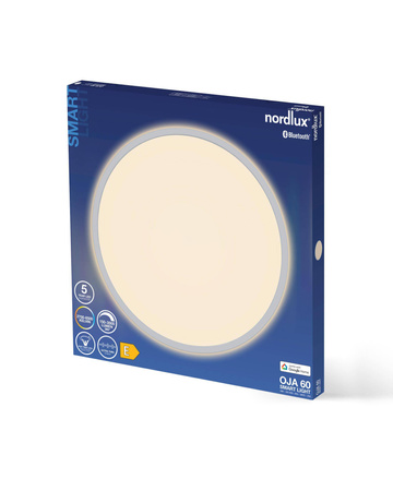 Lampy sufitowe OjaSmart Nordlux LED  Tworzywo sztuczne Biały