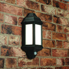 Kinkiet Halbury PIR 1lt wall IP44 7W (54553) - Saxby