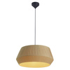Lampa wisząca z bawełnianym abażurem DICTE Nordlux E27 60W Tekstylia Beżowy