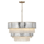 Lampa wisząca Reverie - 12 źródeł światła (QN-REVERIE-12P-CPG) - Quintiesse