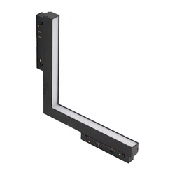 ALFA SAGA TRACK MAGNETIC 2LINE CORNER B 24W CCT SWITCH DIMM WH (AZ6507) Azzardo