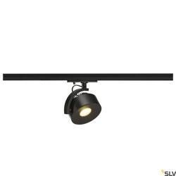 1~ KALU TRACK, lampa LED do systemu 1-fazowego, indoor, kolor czarny, 3000K, z adapterem 1-fazowym (1002854) - SLV