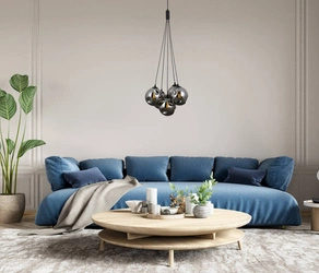 Lampa wisząca Perlos  (PND-54456-5A-HB-SMG) - Italux