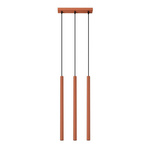 Lampa wisząca PASTELO 3 ochra czerwona (SL.1526) - Sollux Lighting