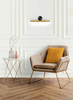 MOOSEE lampa ścienna WAND 45 złota (MSE010100290) - Moosee