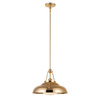 Lampa wisząca w stylu Modern Palmetto Polerowany mosiądz (QN-PALMETTO-P-M-PB) - Quintiesse