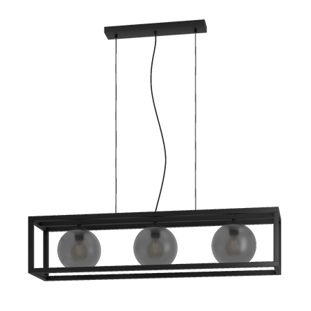 Lampa wisząca ARANGONA czarna (390215) - EGLO