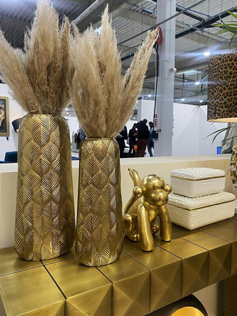 RICHMOND dekoracja MONKEY złota (-AD-0027) - Richmond Interiors