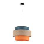 Wielokolorowa lampa wisząca TRIO JUTA 1 (2758) - TK Lighting