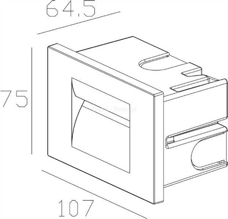 Oprawa ścienna Yvette I 230V biały 3000K (D763005)