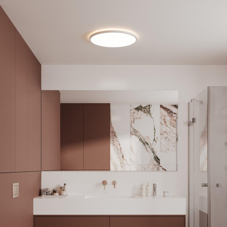 Plafon Pryzma 2 x LED CCT biały (LP-1707/1C-28 WH) - Light Prestige