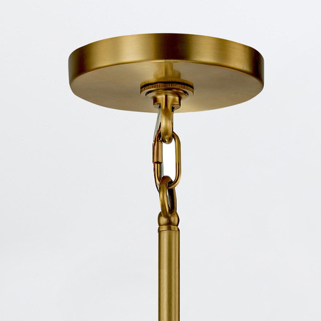 Żyrandol Marvele - 8 źródeł światła - Postarzany mosiądz (MARVELE8-AB-OPAL) - Elstead Lighting