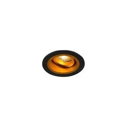 Oprawa do wbudowania Chuck DL ROUND BLACK-GOLD (92702) Zuma Line