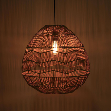 Lampa wisząca z papieru 38x38x138cm (55865-017) - DIJK