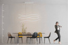 Lampa wisząca WAVES biała (AZ2913) - Azzardo