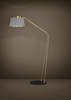 Lampa Podłogowa ALMERIMAR czarna (390174) - EGLO
