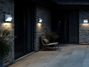 Lampa ścienna PONTIO Nordlux GU10 2X25W Aluminium Biały