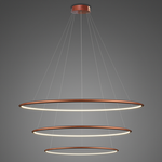 Lampa wisząca Ledowe Okręgi No.3 Φ100 cm in 3k miedziana Altavola Design (LA075/P_100_in_3k_copper) - ALTAVOLA DESIGN