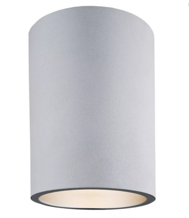 plafon 1 pł. okrągły TYBER1  srebrny 1 x E27/15W LED ARGON 473
