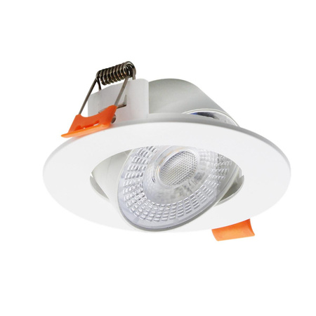 Ruchome oczko podtynkowe Plus białe LED CCT (LP-1506/1RS WH) - Light Prestige