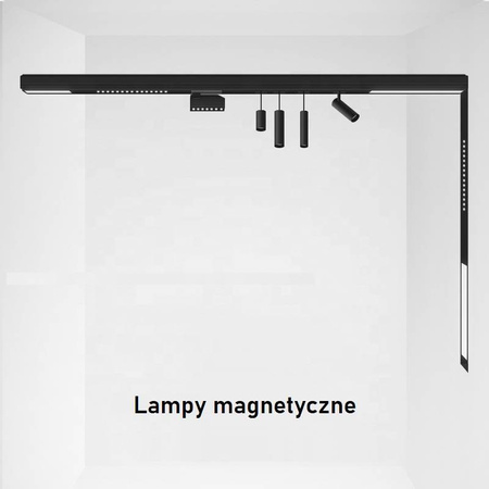 Łącznik kątowy do szyn magnetycznych 90° LWQ-STR2 Magneto (Abigali-LWQ-STR2)