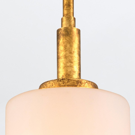 Lampa wisząca Sawgrass - 1 źródło światła - Płatkowe złoto (QN-SAWGRASS-MP-DG-O) - Quintiesse