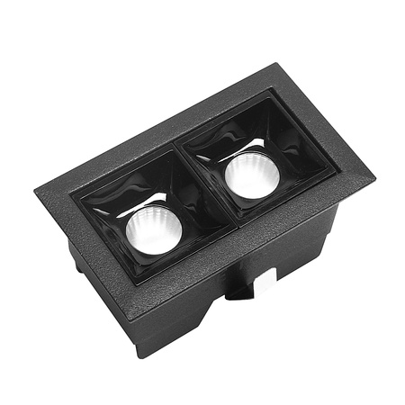 Lampa liniowa Led podtynkowa 4W 4000K czarna JDL-2T - DomenoLED