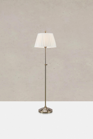 OXFORD Floor 1L Offwhite/Antique  Brass (108972) Markslojd