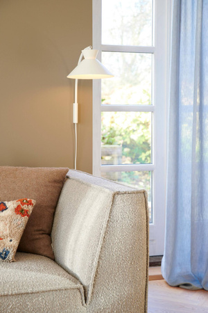Lampa ścienna DIAL Nordlux E27 40W Metal Biały