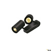ENOLA_B, lampa ścienna i sufitowa, Spot, dwupunktowa, QPAR51, kolor czarny, maks. 100W (152020) - SLV