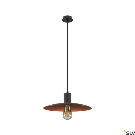 Stelaż do lampy wiszącej LALU®, Mix&Match, 150 cm, E27, maks. 10 W, czarna (1007658) - SLV