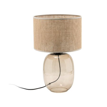 Lampa stołowa MELODY bursztyn / juta (5986) - TK Lighting