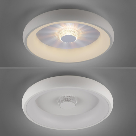 VERTIGO LAMPA SUFITOWA BIAŁY/SZARY (14384-16) - Paul Neuhaus